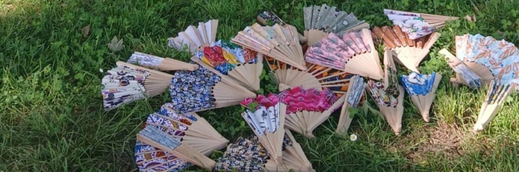 Collaborations Souffle d'Elégance - éventails artisanaux faits main en France